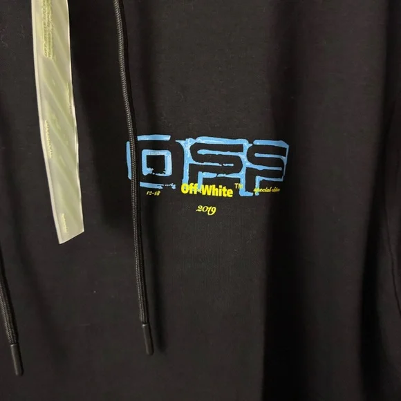 Off-White Spring/Summer 2019 Men's hoodie Size L Brand New